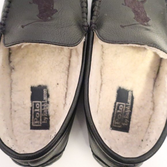 Polo Ralph Lauren Paulson Leather Slippers - Picture 7 of 14
